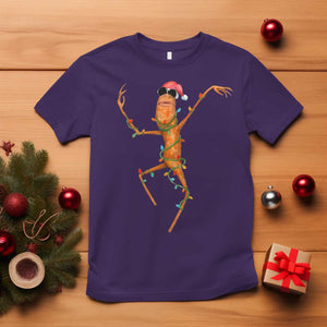 Marcus The Worm Christmas T Shirt Internet Weirdcore Brainrot Humor TS10 Purple Print Your Wear
