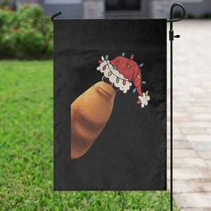 Marcus The Worm Christmas Garden Flag Funny Internet Brainrot Meme TS10 Print Your Wear