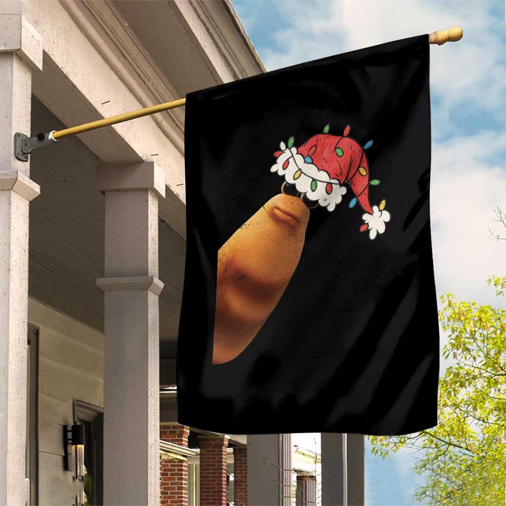 Marcus The Worm Christmas Garden Flag Funny Internet Brainrot Meme TS10 Print Your Wear