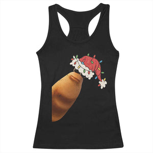 Marcus The Worm Christmas Racerback Tank Top Funny Internet Brainrot Meme TS10 Black Print Your Wear