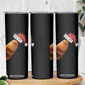 Marcus The Worm Christmas Skinny Tumbler Funny Internet Brainrot Meme TS10 Print Your Wear