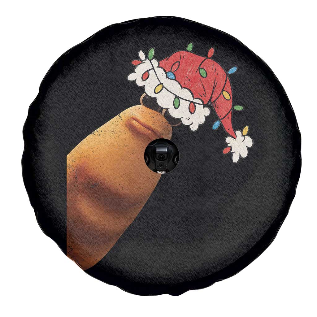 Marcus The Worm Christmas Spare Tire Cover Funny Internet Brainrot Meme TS10 Print Your Wear