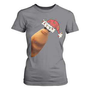 Marcus The Worm Christmas T Shirt For Women Funny Internet Brainrot Meme TS10 Charcoal Print Your Wear