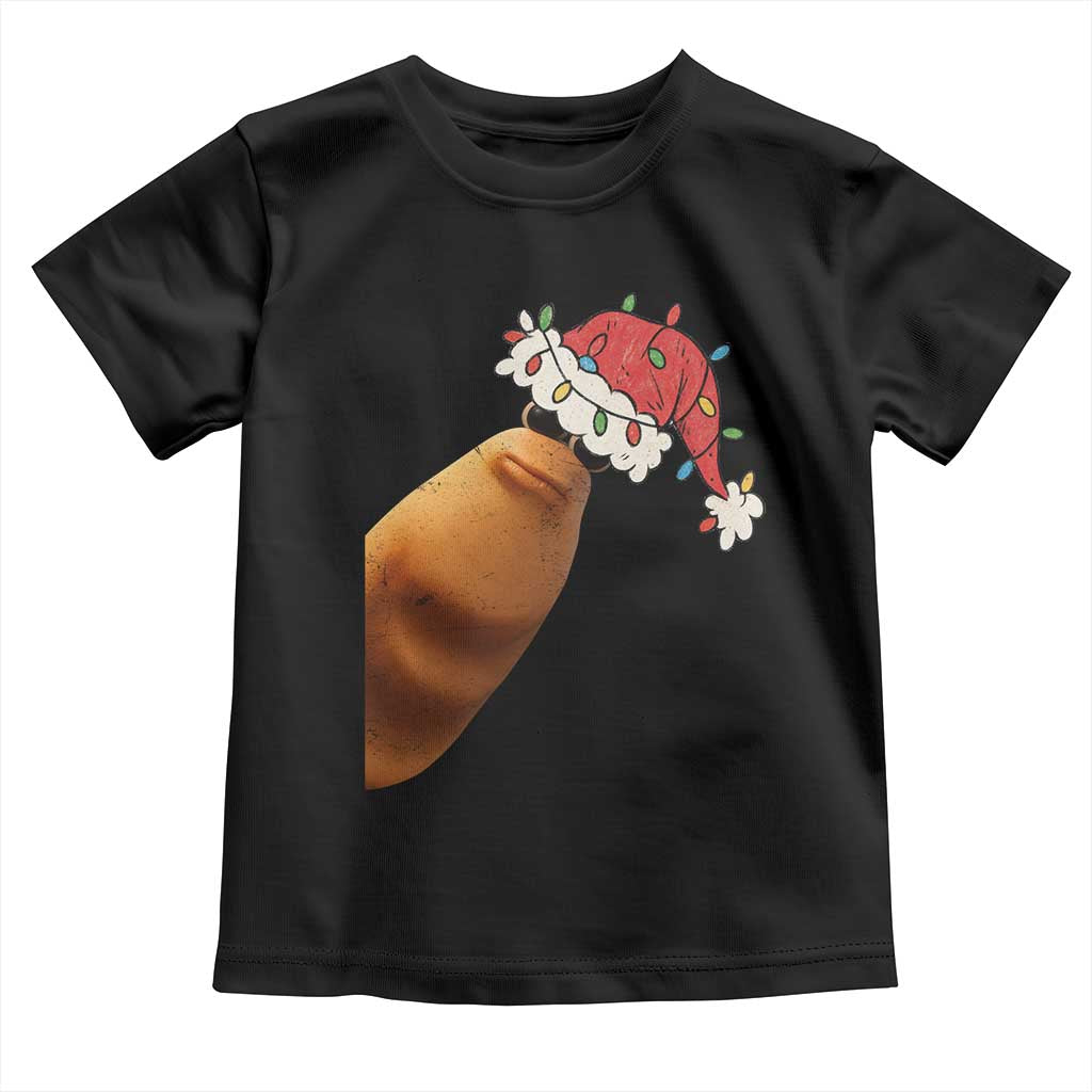 Marcus The Worm Christmas Toddler T Shirt Funny Internet Brainrot Meme TS10 Black Print Your Wear