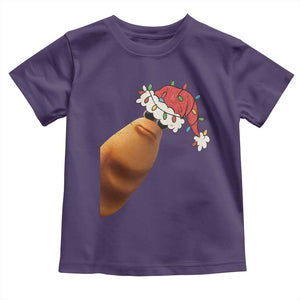Marcus The Worm Christmas Toddler T Shirt Funny Internet Brainrot Meme TS10 Purple Print Your Wear