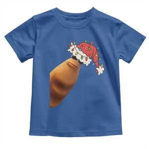 Marcus The Worm Christmas Toddler T Shirt Funny Internet Brainrot Meme TS10 Royal Blue Print Your Wear