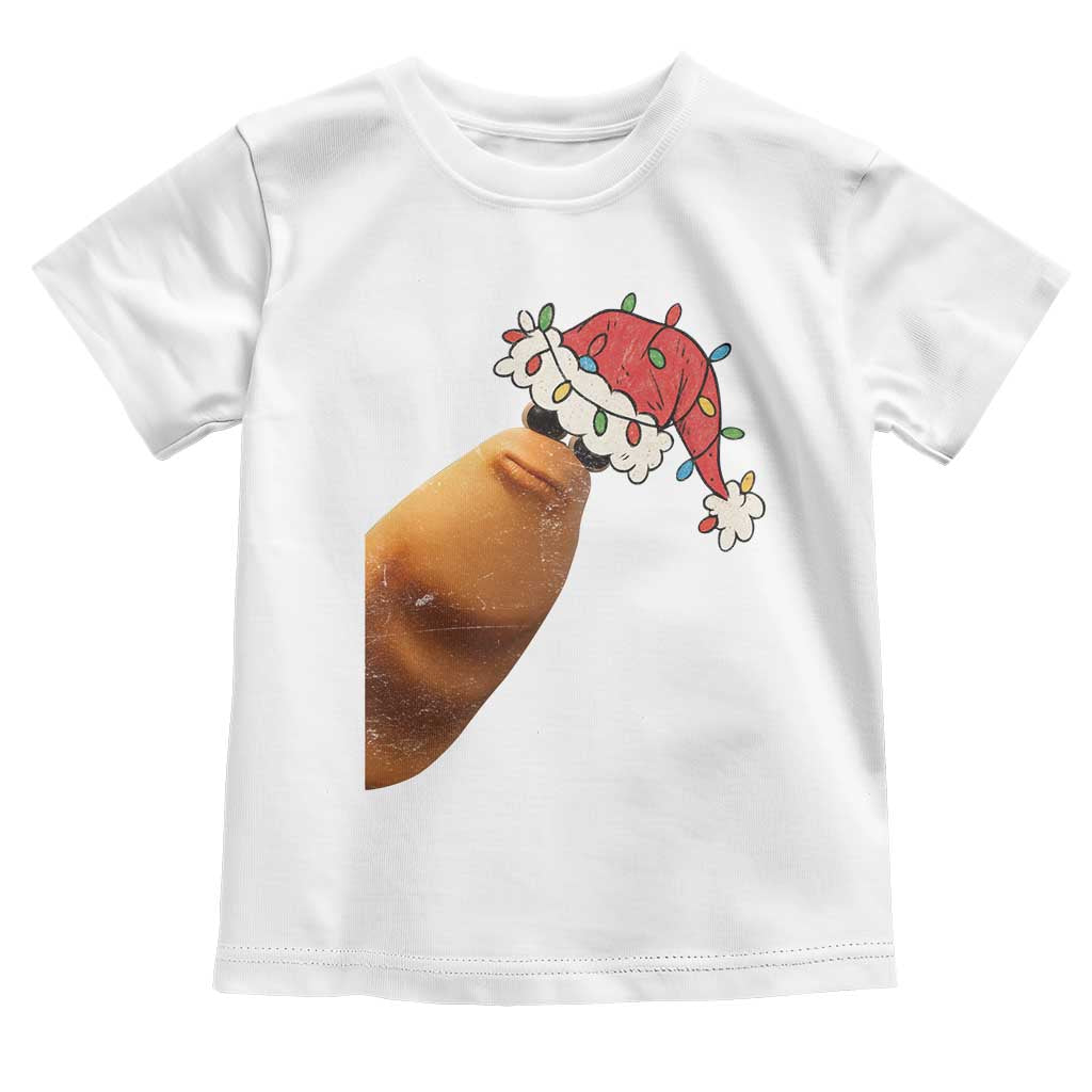 Marcus The Worm Christmas Toddler T Shirt Funny Internet Brainrot Meme TS10 White Print Your Wear
