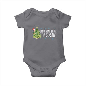 Christmas Marcus The Worm Baby Onesie Dont Honk At Me Im Sensitive Funny Brainrot Meme TS10 Charcoal Print Your Wear