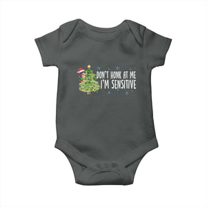 Christmas Marcus The Worm Baby Onesie Dont Honk At Me Im Sensitive Funny Brainrot Meme TS10 Dark Heather Print Your Wear