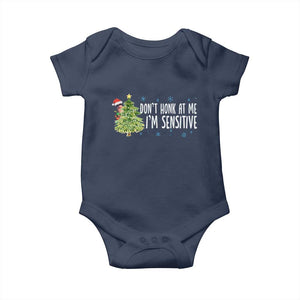 Christmas Marcus The Worm Baby Onesie Dont Honk At Me Im Sensitive Funny Brainrot Meme TS10 Navy Print Your Wear