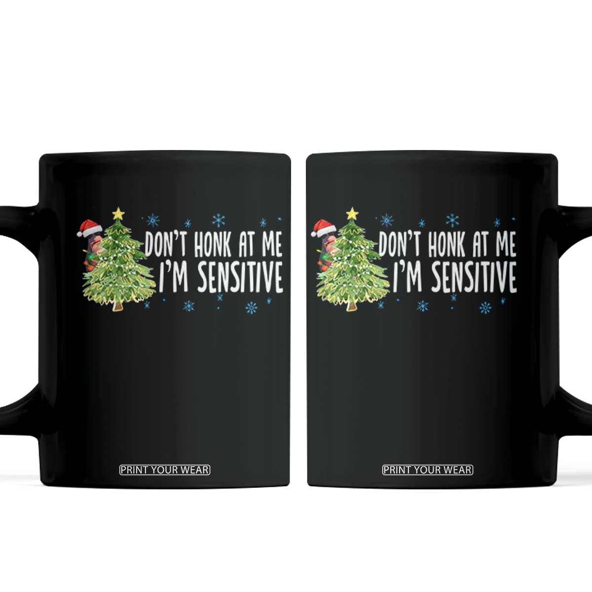 Christmas Marcus The Worm Coffee Mug Dont Honk At Me Im Sensitive Funny Brainrot Meme TS10 Black Print Your Wear