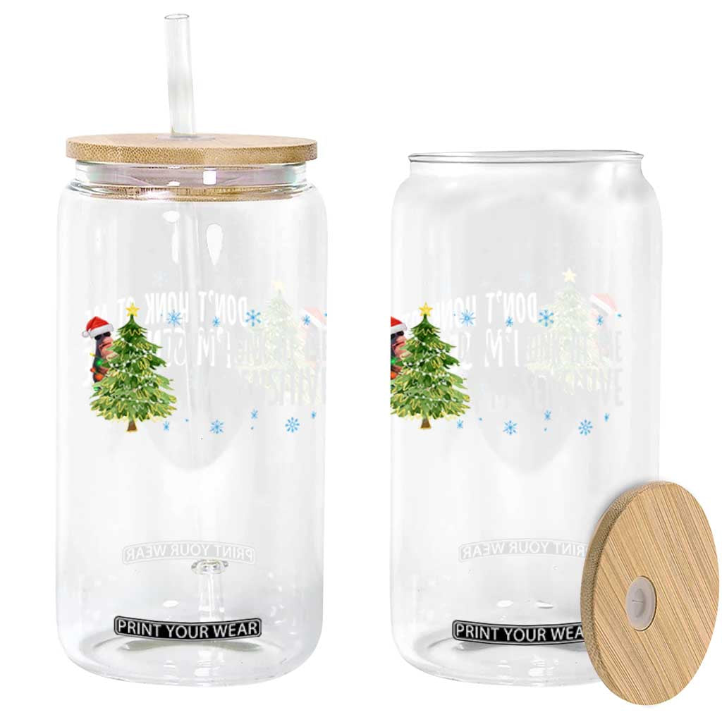 Christmas Marcus The Worm Glass Can Dont Honk At Me Im Sensitive Funny Brainrot Meme TS10 Print Your Wear