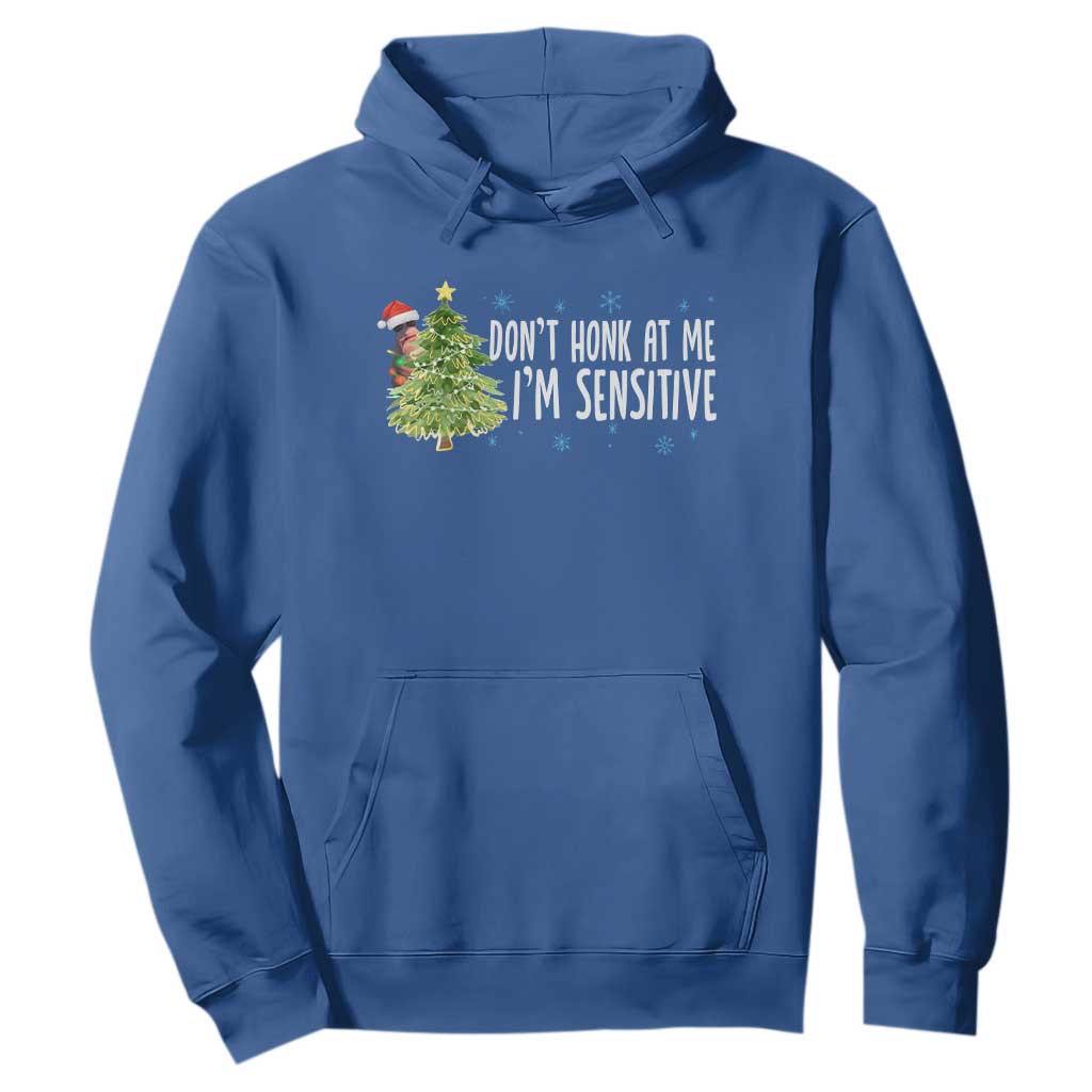 Christmas Marcus The Worm Hoodie Dont Honk At Me Im Sensitive Funny Brainrot Meme TS10 Royal Blue Print Your Wear