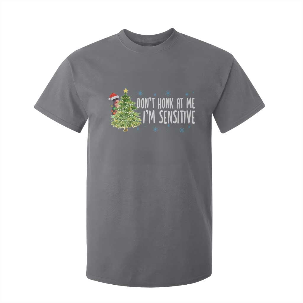 Christmas Marcus The Worm T Shirt For Kid Dont Honk At Me Im Sensitive Funny Brainrot Meme TS10 Charcoal Print Your Wear