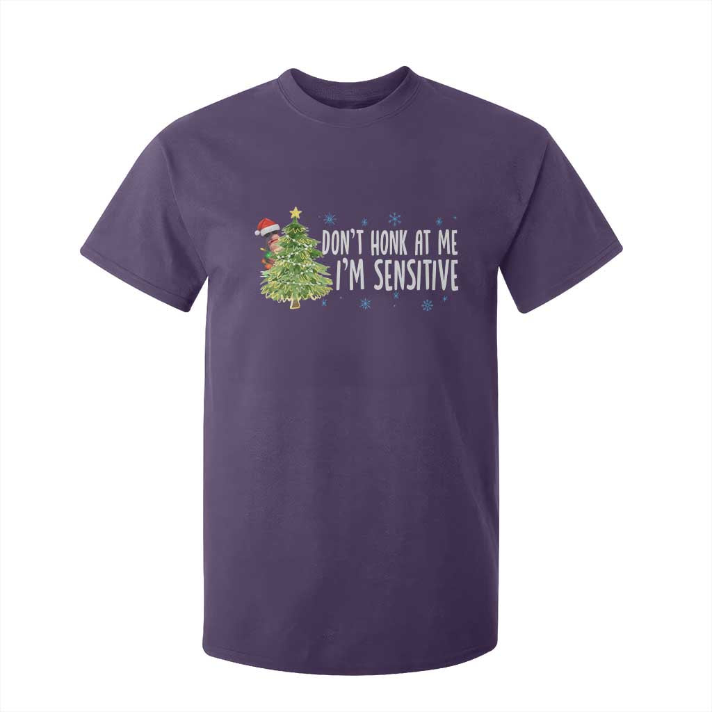 Christmas Marcus The Worm T Shirt For Kid Dont Honk At Me Im Sensitive Funny Brainrot Meme TS10 Purple Print Your Wear