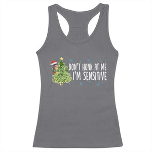 Christmas Marcus The Worm Racerback Tank Top Dont Honk At Me Im Sensitive Funny Brainrot Meme TS10 Charcoal Print Your Wear