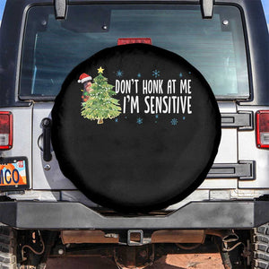 Christmas Marcus The Worm Spare Tire Cover Dont Honk At Me Im Sensitive Funny Brainrot Meme TS10 No hole Black Print Your Wear
