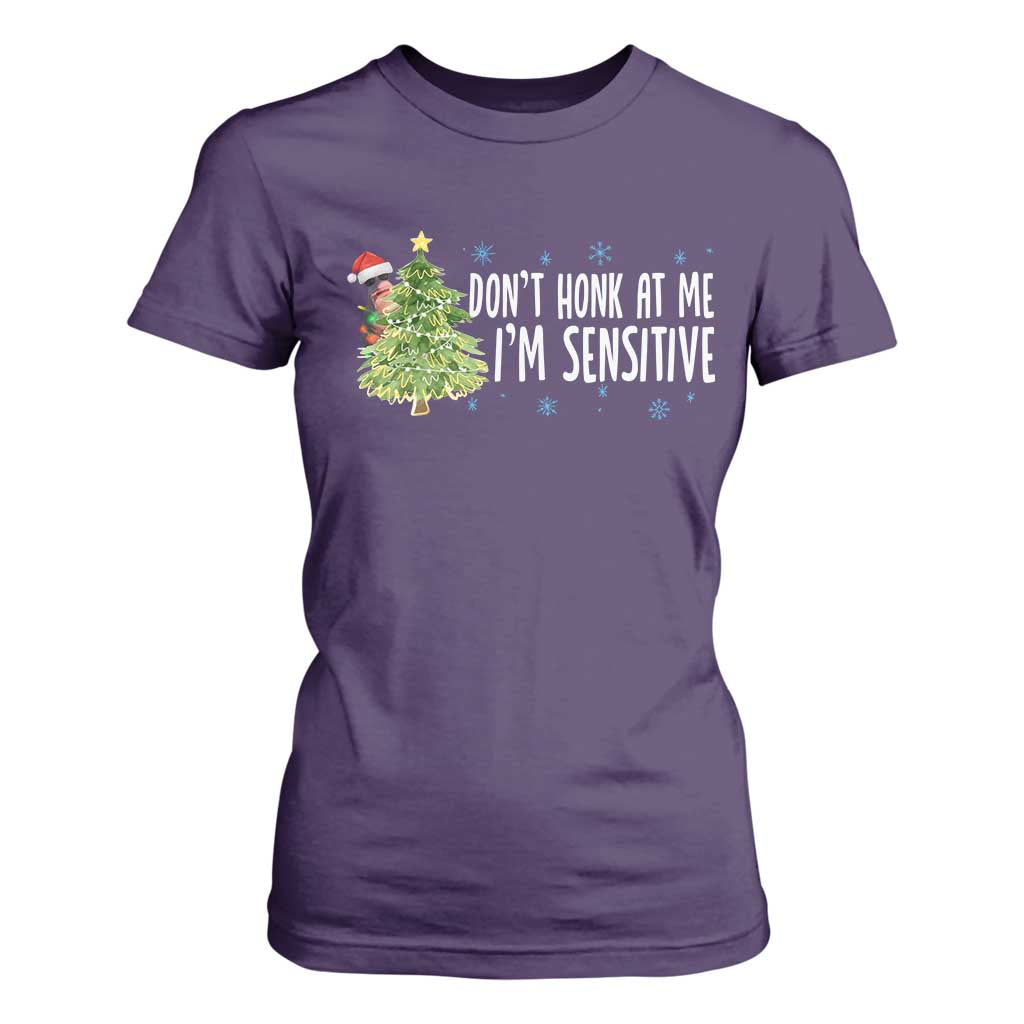 Christmas Marcus The Worm T Shirt For Women Dont Honk At Me Im Sensitive Funny Brainrot Meme TS10 Purple Print Your Wear