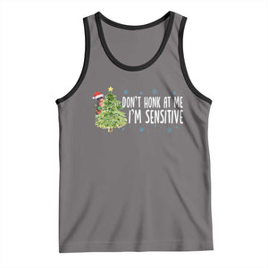 Christmas Marcus The Worm Tank Top Dont Honk At Me Im Sensitive Funny Brainrot Meme TS10 Deep Heather Black Print Your Wear