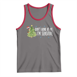Christmas Marcus The Worm Tank Top Dont Honk At Me Im Sensitive Funny Brainrot Meme TS10 Deep Heather Red Print Your Wear