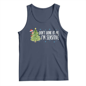 Christmas Marcus The Worm Tank Top Dont Honk At Me Im Sensitive Funny Brainrot Meme TS10 Navy Print Your Wear