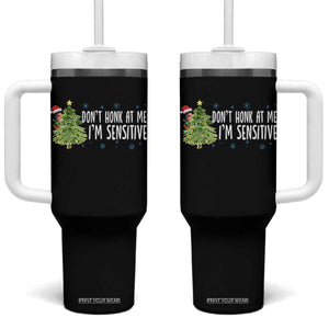 Christmas Marcus The Worm Tumbler With Handle Dont Honk At Me Im Sensitive Funny Brainrot Meme TS10 One Size: 40 oz Black Print Your Wear