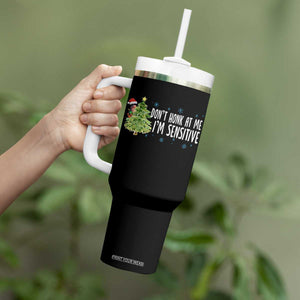 Christmas Marcus The Worm Tumbler With Handle Dont Honk At Me Im Sensitive Funny Brainrot Meme TS10 Print Your Wear
