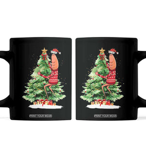 Marcus The Worm Christmas Coffee Mug Funny Brain Rot Meme TS10 Black Print Your Wear