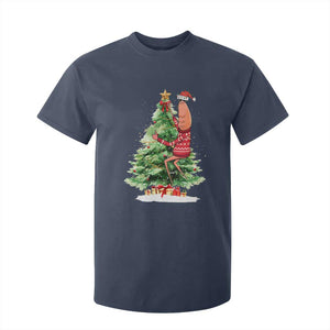 Marcus The Worm Christmas T Shirt For Kid Funny Brain Rot Meme TS10 Navy Print Your Wear
