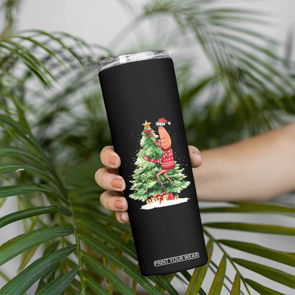 Marcus The Worm Christmas Skinny Tumbler Funny Brain Rot Meme TS10 Print Your Wear