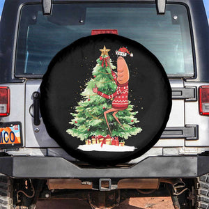 Marcus The Worm Christmas Spare Tire Cover Funny Brain Rot Meme TS10 No hole Black Print Your Wear