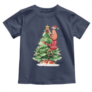 Marcus The Worm Christmas Toddler T Shirt Funny Brain Rot Meme TS10 Navy Print Your Wear