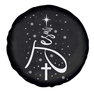 Jesus Christmas Tree Spare Tire Cover Christian Faith TS10 Print Your Wear