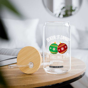 Funny Dirty Christmas Glass Can Rude Adult Humor Balls Deep Into Christmas Spirit TS10 Print Your Wear