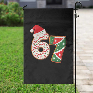 67 Christmas Garden Flag Funny Six Seven 6 7 Meme Pajamas Gen Alpha Slang TS10 Print Your Wear