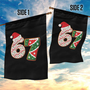 67 Christmas Garden Flag Funny Six Seven 6 7 Meme Pajamas Gen Alpha Slang TS10 Print Your Wear