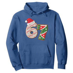 67 Christmas Hoodie Funny Six Seven 6 7 Meme Pajamas Gen Alpha Slang TS10 Royal Blue Print Your Wear