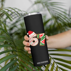 67 Christmas Skinny Tumbler Funny Six Seven 6 7 Meme Pajamas Gen Alpha Slang TS10 Print Your Wear