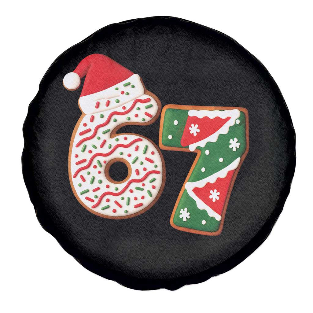 67 Christmas Spare Tire Cover Funny Six Seven 6 7 Meme Pajamas Gen Alpha Slang TS10 Print Your Wear
