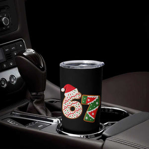 67 Christmas Tumbler Cup Funny Six Seven 6 7 Meme Pajamas Gen Alpha Slang TS10 Print Your Wear