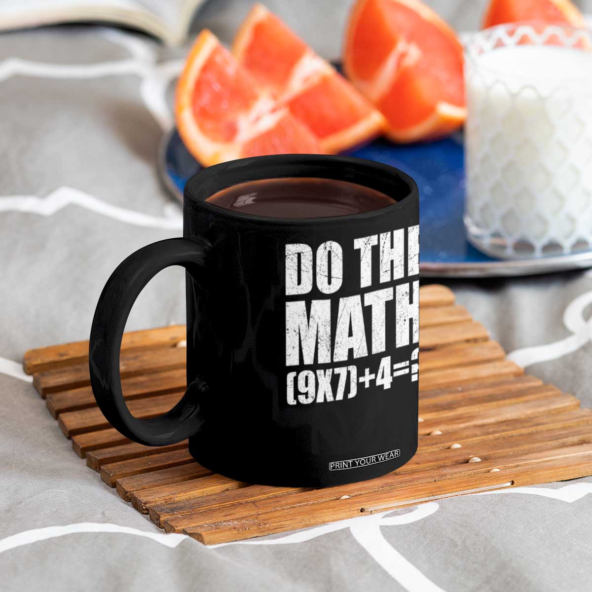 Do The Math 67 Meme Coffee Mug Funny Six Seven Meme Brainrot Math Teacher TS10 Print Your Wear