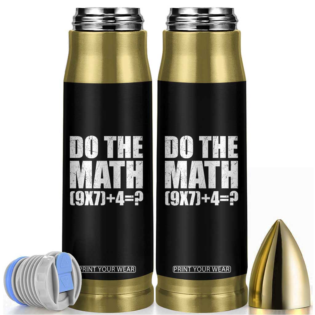 Do The Math 67 Meme Bullet Tumbler Funny Six Seven Meme Brainrot Math Teacher TS10 Black Print Your Wear