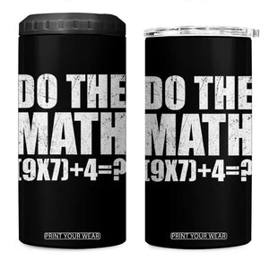Do The Math 67 Meme 4 in 1 Can Cooler Tumbler Funny Six Seven Meme Brainrot Math Teacher TS10 One Size: 16 oz Black Print Your Wear