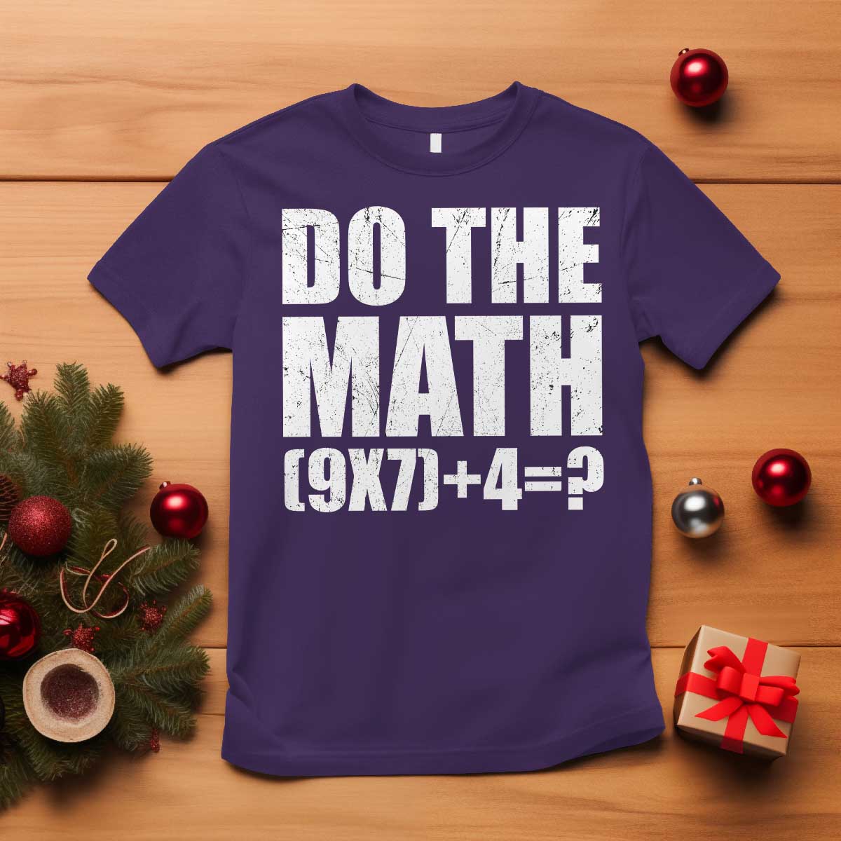 Do The Math 67 Meme T Shirt Funny Six Seven Meme Brainrot Math Teacher TS10 Purple Print Your Wear