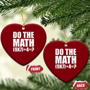 Do The Math 67 Meme Ceramic Ornament Funny Six Seven Meme Brainrot Math Teacher TS10 Print Your Wear