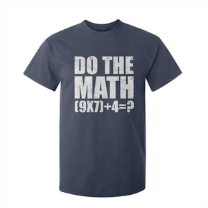 Do The Math 67 Meme T Shirt For Kid Funny Six Seven Meme Brainrot Math Teacher TS10 Navy Print Your Wear