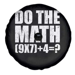 Do The Math 67 Meme Spare Tire Cover Funny Six Seven Meme Brainrot Math Teacher TS10 Print Your Wear