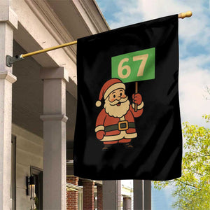 67 Christmas Garden Flag Funny Six Seven Meme Brainrot Santa Claus Boys TS10 Print Your Wear