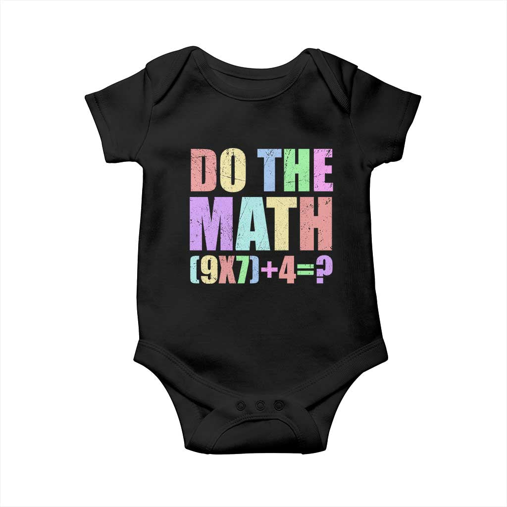 Funny Six Seven 6 7 Meme Teacher Baby Onesie Brainrot Girls Kids Teens TS10 Black Print Your Wear