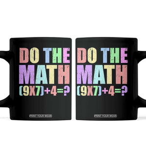 Funny Six Seven 6 7 Meme Teacher Coffee Mug Brainrot Girls Kids Teens TS10 Black Print Your Wear